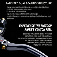 Moto-Tron Racing Folding Clutch Lever for Yamaha YZF R9 R1 R1M FZ1 MT10