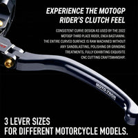 Moto-Tron Racing Folding Clutch Lever for Suzuki GSXR SV650 GSXS1000
