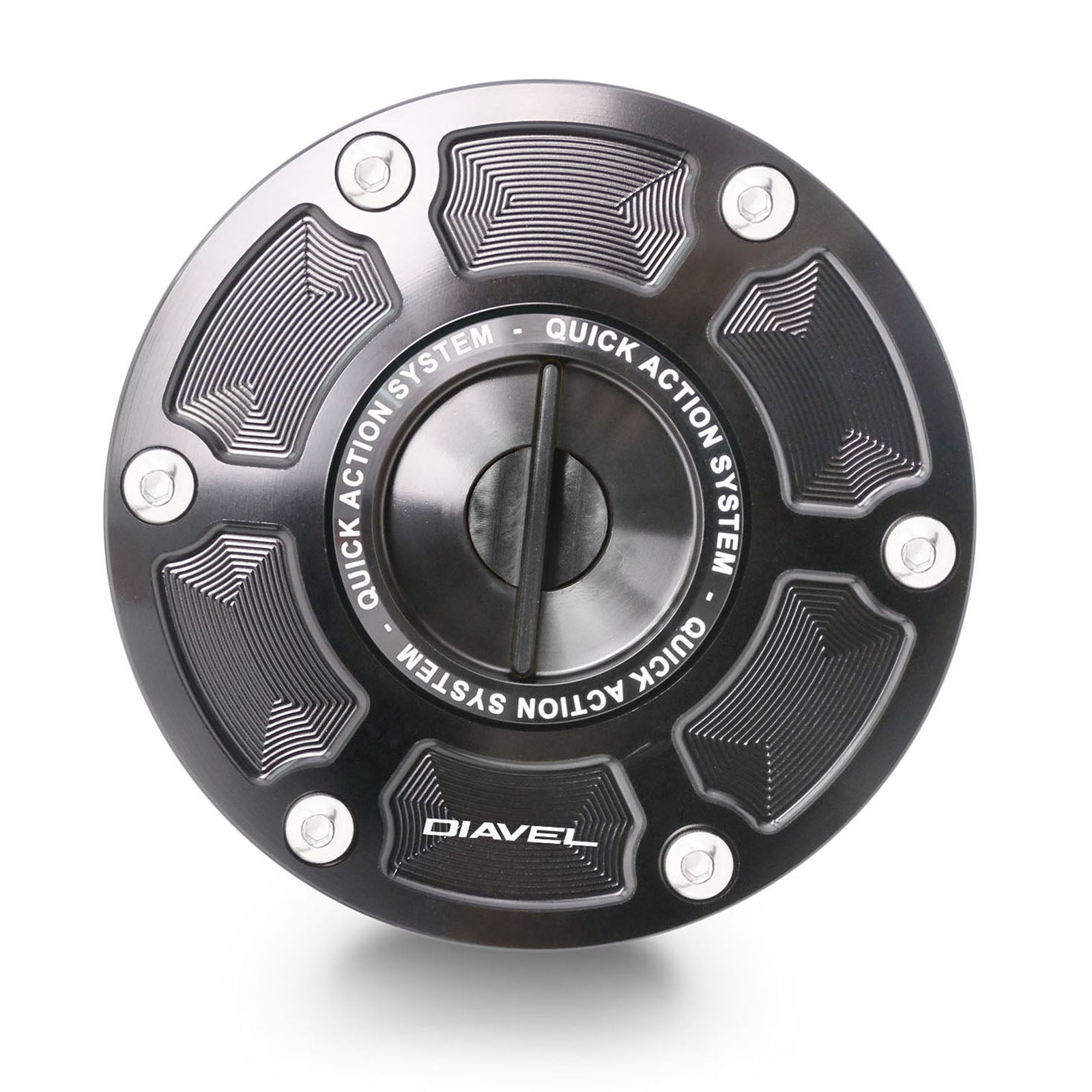 Fit Ducati Diavel 1260 S DVT Logo Engraved Keyless Fuel Cap