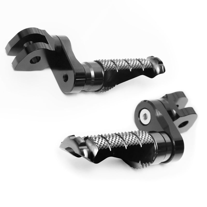 {Front}  Fits Harley Davidson Sportster Heritage R-FIGHT 25mm Adjustable Foot Pegs - MC Motoparts