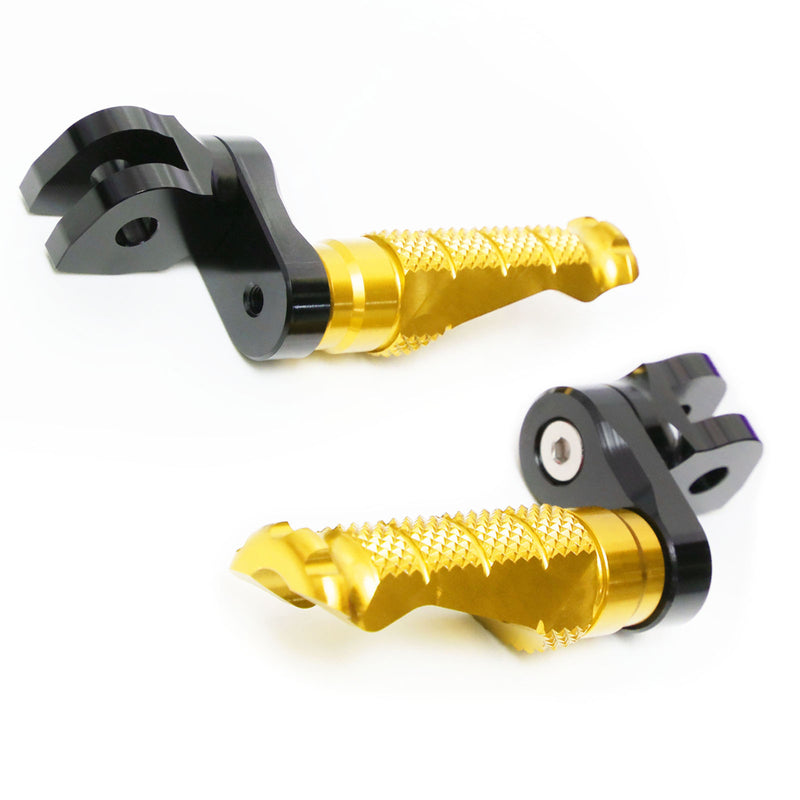 {Delantero} Se adapta a Yamaha XVS250 XVS400 Virago 250 R-FIGHT Estriberas ajustables de 25 mm