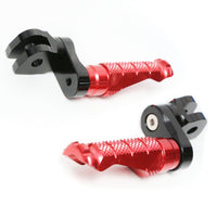 {Front}  Fits Harley Davidson Sportster Heritage R-FIGHT 25mm Adjustable Foot Pegs - MC Motoparts