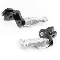 {Delantero} Se adapta a Yamaha XVS250 XVS400 Virago 250 R-FIGHT Estriberas ajustables de 25 mm