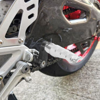 {Front}  Fits Suzuki GSF1200 GSF650 GSR750 R-FIGHT 40mm Adjustable Foot Pegs
