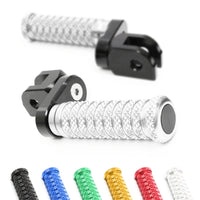 {Avant} Compatible avec Aprilia Shiver 900 SL750 Tuono V4R Repose-pieds réglables de 25 mm.