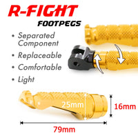 {Front}  Fits CF MOTO R-FIGHT Foot Pegs
