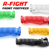 {Front}  Fits Yamaha XVS250 XVS400 Virago 250 R-FIGHT Foot Pegs - MC Motoparts