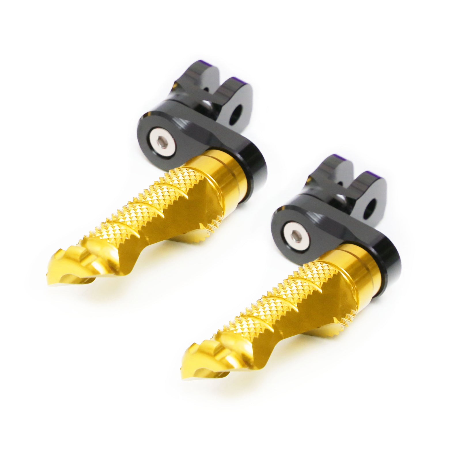 {Avant} Compatible avec Aprilia Shiver 900 SL750 Tuono V4R Repose-pieds réglables de 25 mm.