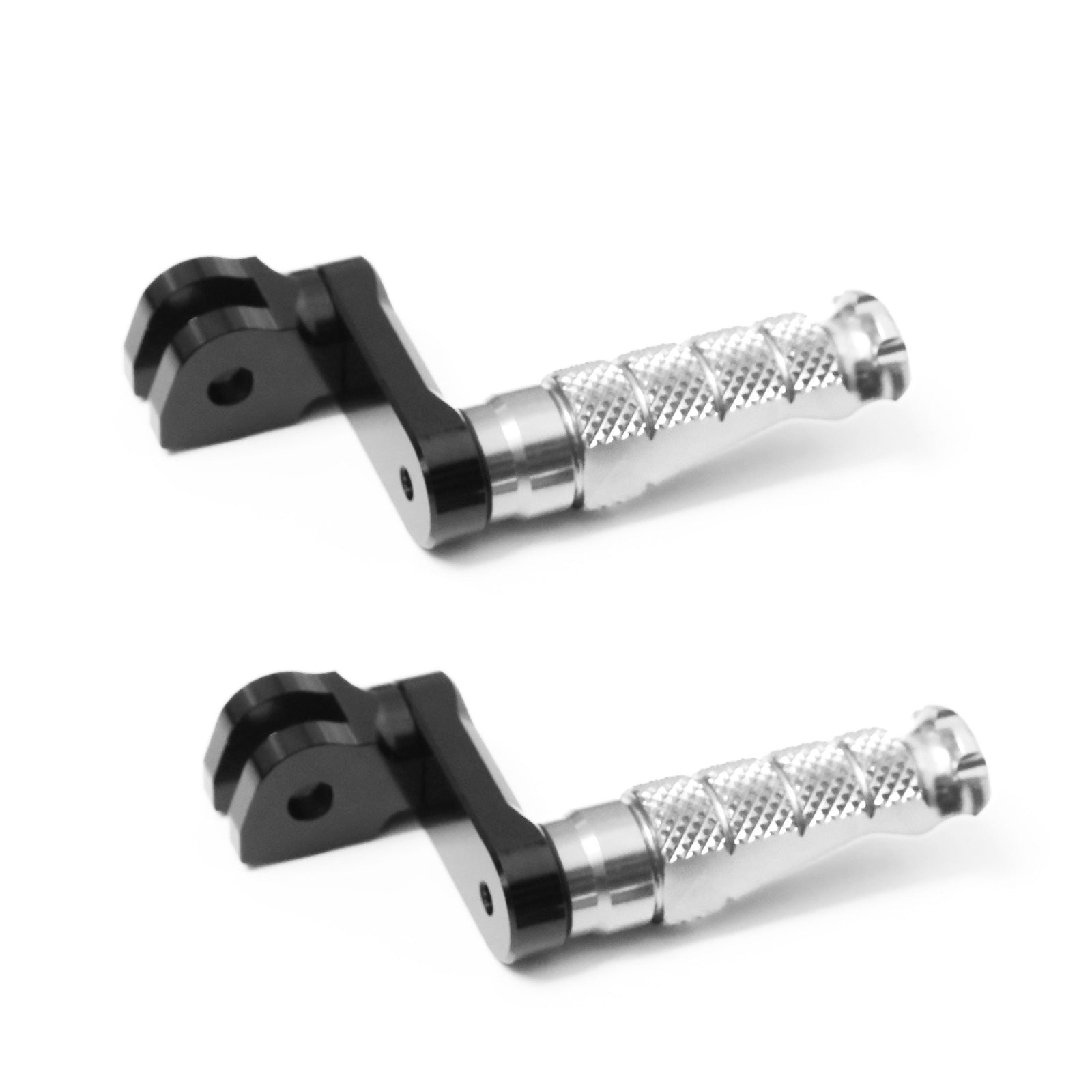 {Avant} Compatible avec Aprilia Shiver 900 SL750 Tuono V4R Repose-pieds réglables de 25 mm.