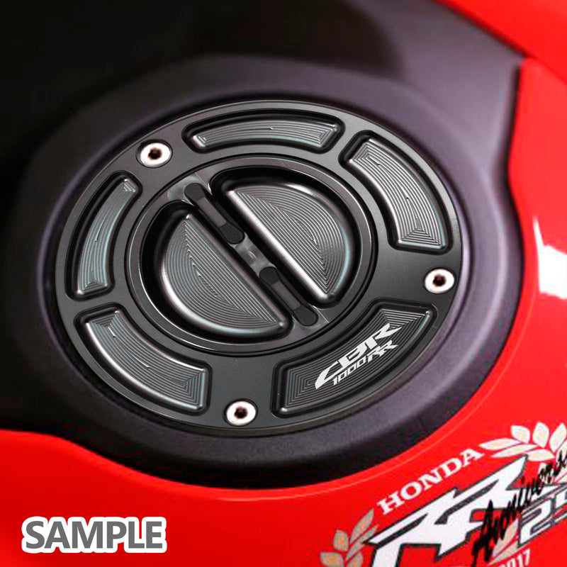 Bouchon de réservoir de carburant sans clé gravé avec logo Honda CBR650F 2014-2020