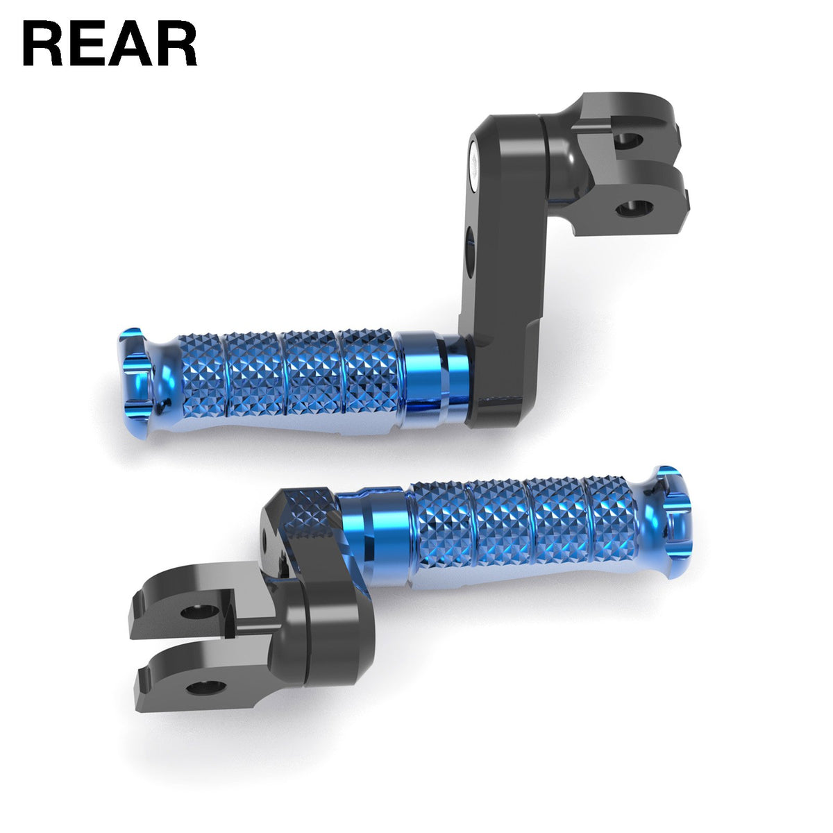 Fits Suzuki GSF650 GSF1200 50mm Extension Rear R-FIGHT Gold Foot Pegs