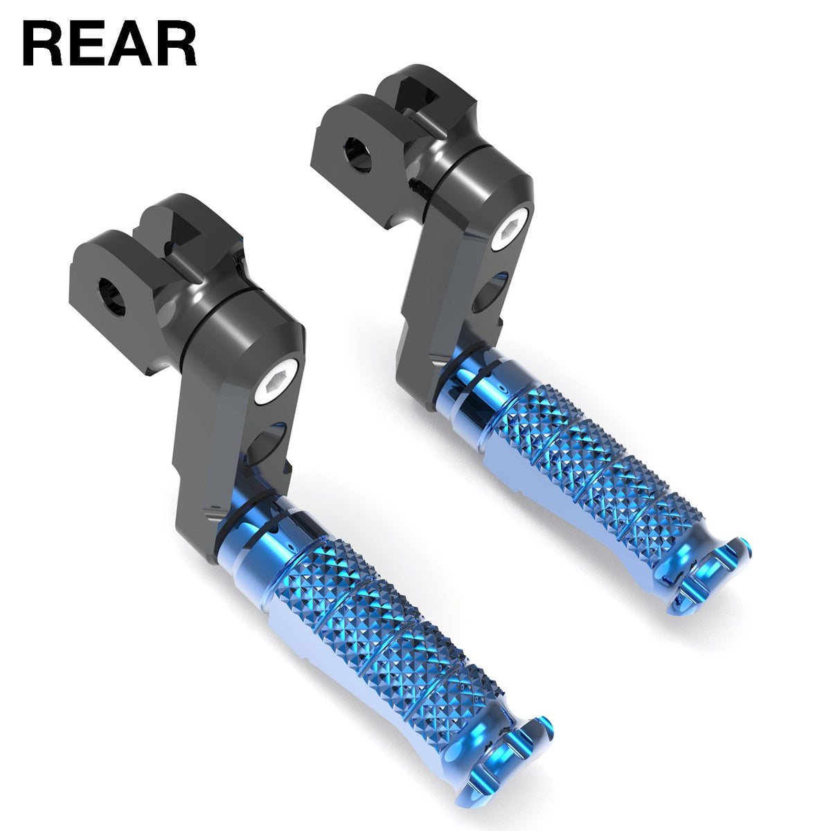 Fits MV Agusta Brutale 675 800 F4 50mm Extension Rear R-FIGHT Gold Foot Pegs