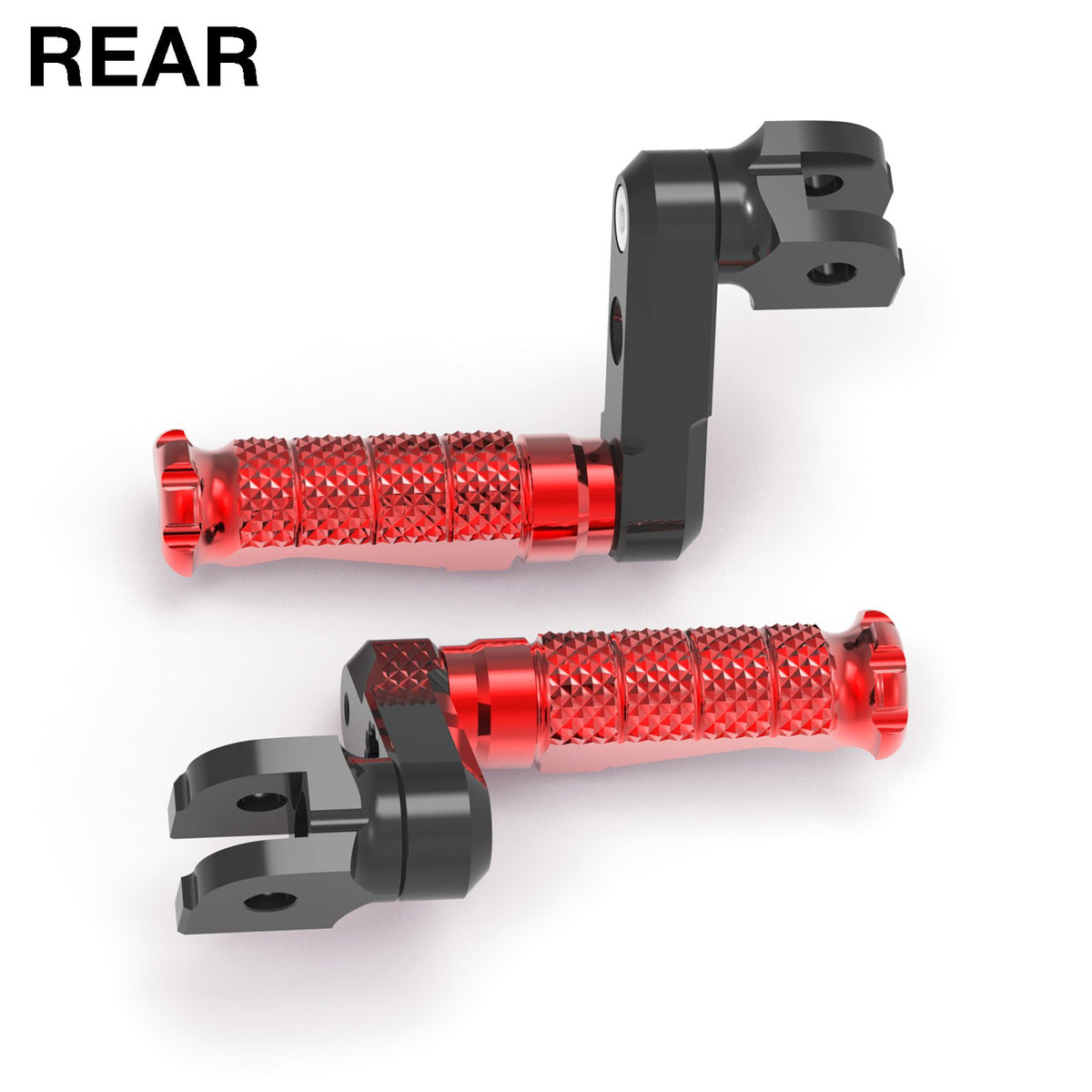 Fits Ducati Hypermotard 821 Multistrada Icon 50mm Adjustable Rear R-FIGHT Gold Foot Pegs