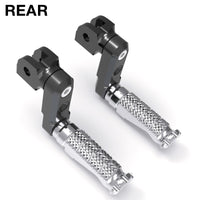 Fits BMW F800R R1200R 50mm Adjustable Rear R-FIGHT Gold Foot Pegs