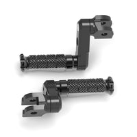 Fit Harley Davidson Softail Dyna RFIGHT 50mm Lowering Front Gold Foot Pegs - MC Motoparts