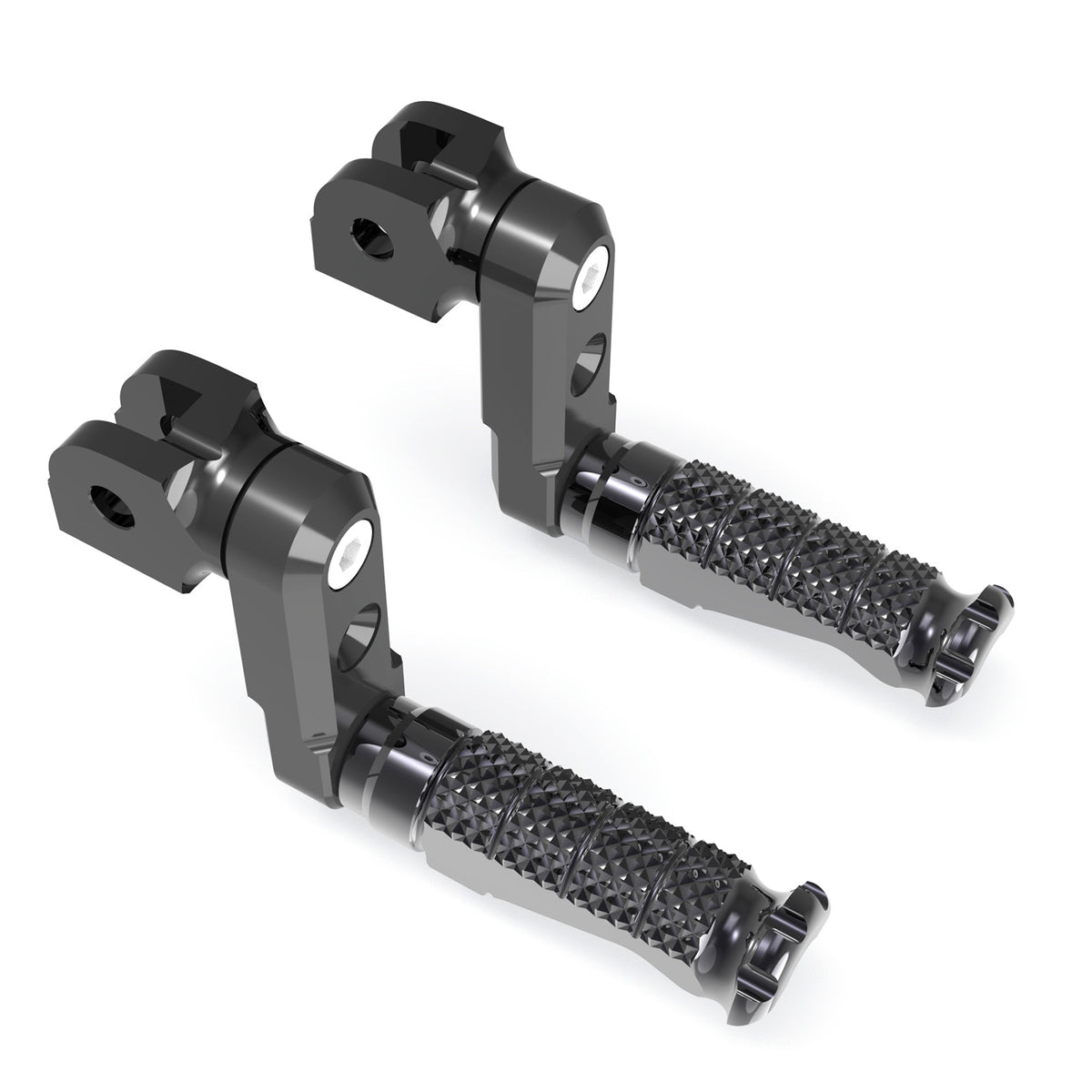 {Rider}  Fits Suzuki GSF1200 GSF650 GSR750 R-FIGHT 50mm Adjustable Foot Pegs