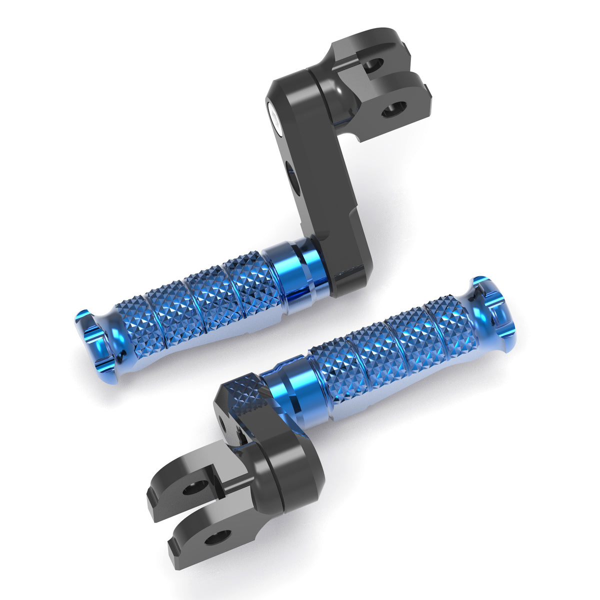 Fit MV Agusta Brutale 1078RR 750 910 RFIGHT 50mm Multi-step Front Silver Foot Pegs - MC Motoparts