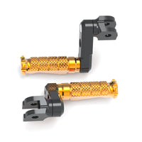 Fit Harley Davidson Softail Dyna RFIGHT 50mm Extension Front Red Foot Pegs - MC Motoparts