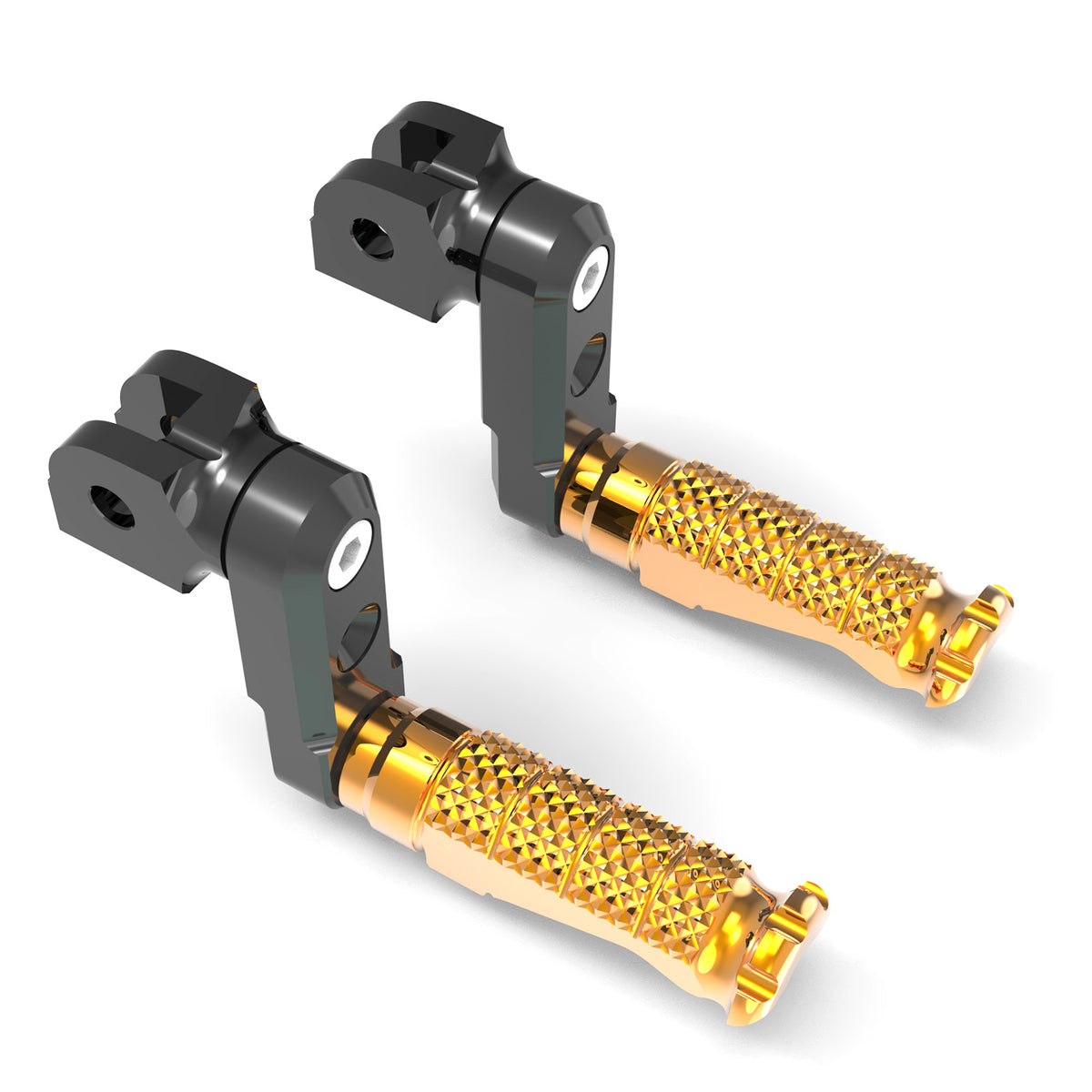 {Rider}  Fits Suzuki GSF1200 GSF650 GSR750 R-FIGHT 50mm Adjustable Foot Pegs