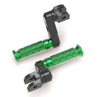 Fit MV Agusta Brutale 1078RR 750 910 RFIGHT 50mm Multi-step Front Blue Foot Pegs - MC Motoparts