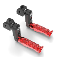 Fit Suzuki GSF1200 GSF650 GSR750 RFIGHT 50mm Adjustable Front Gold Foot Pegs - MC Motoparts