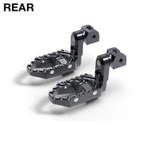 Fits Ducati Hypermotard 821 Multistrada Icon 50mm extension Rear TRC Touring Wide Foot Pegs