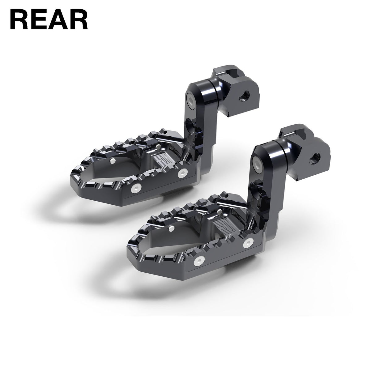Fits Ducati Hypermotard 821 Multistrada Icon 50mm extension Rear TRC Touring Wide Foot Pegs
