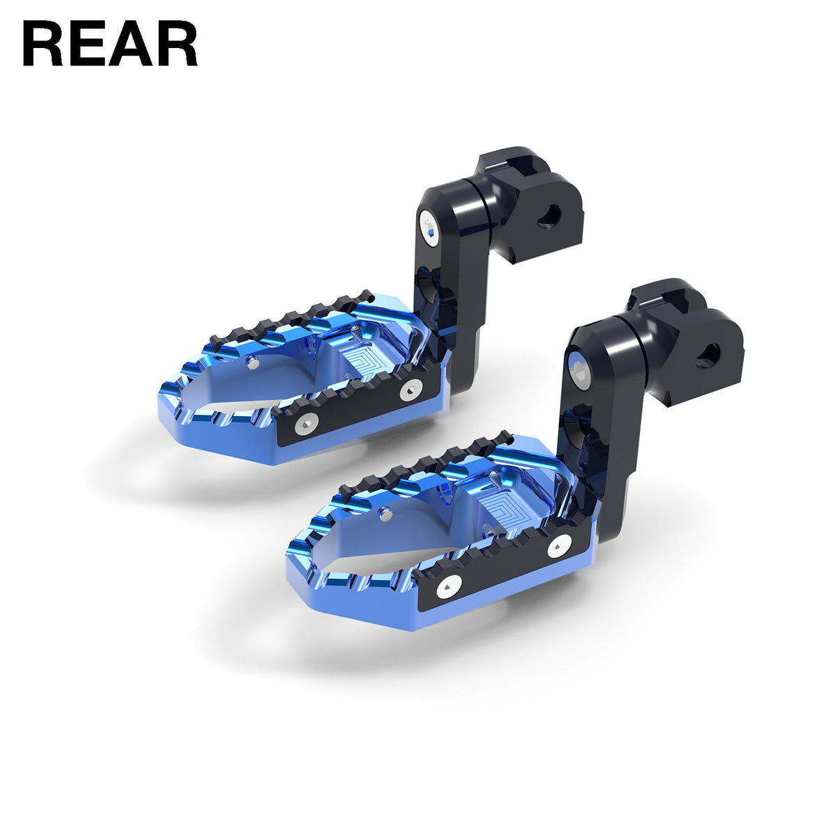 Fits Ducati Hypermotard 821 Multistrada Icon 50mm extension Rear TRC Touring Wide Foot Pegs