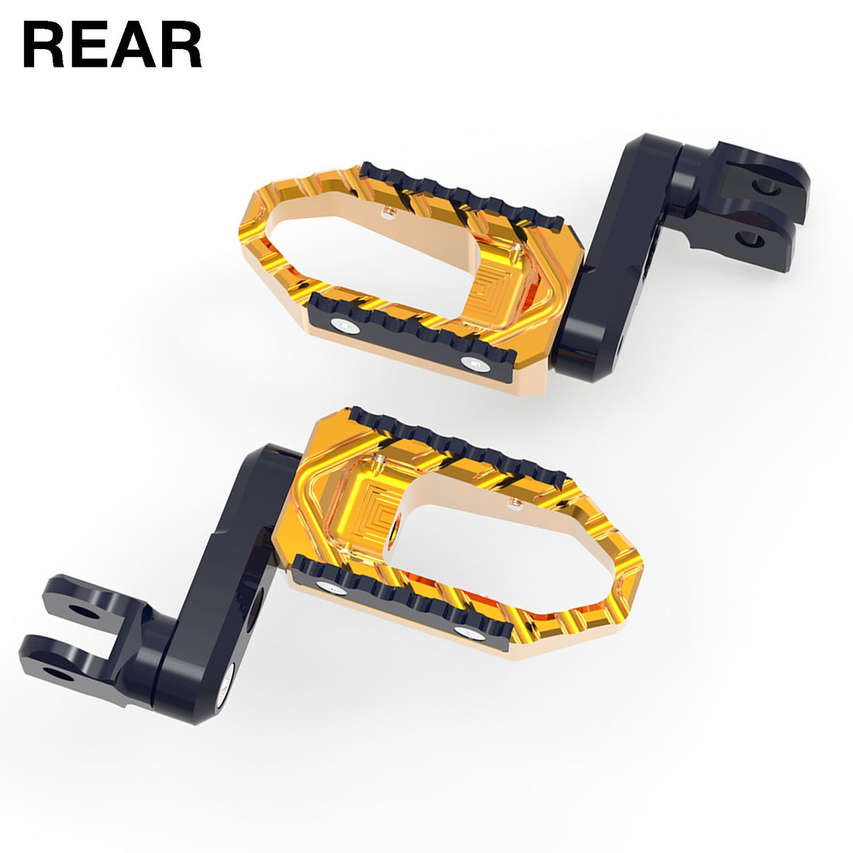 Fits Ducati Monster 695 800 S4R 50mm extension Rear TRC Touring Wide Foot Pegs