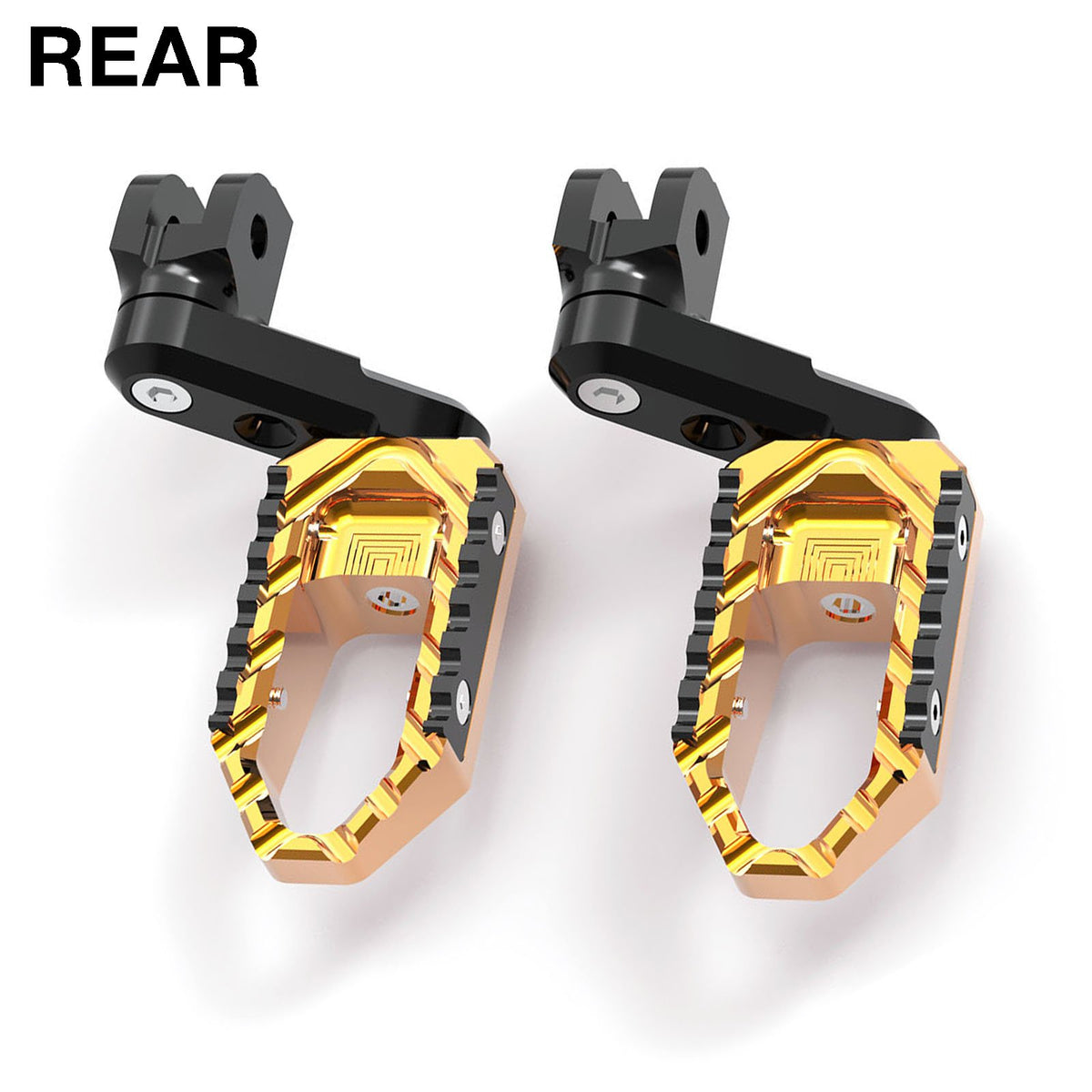 Fits Suzuki GSF650 GSF1200 50mm Lowering Rear TRC Touring Wide Foot Pegs