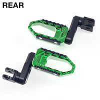 Fits Ducati Monster 695 800 S4R 50mm extension Rear TRC Touring Wide Foot Pegs