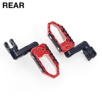 Fits Triumph Speed Four Speed Triple 50mm extension Rear TRC Touring Wide Foot Pegs