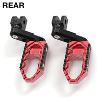 Fits Suzuki GSF650 GSF1200 50mm extension Rear TRC Touring Wide Foot Pegs