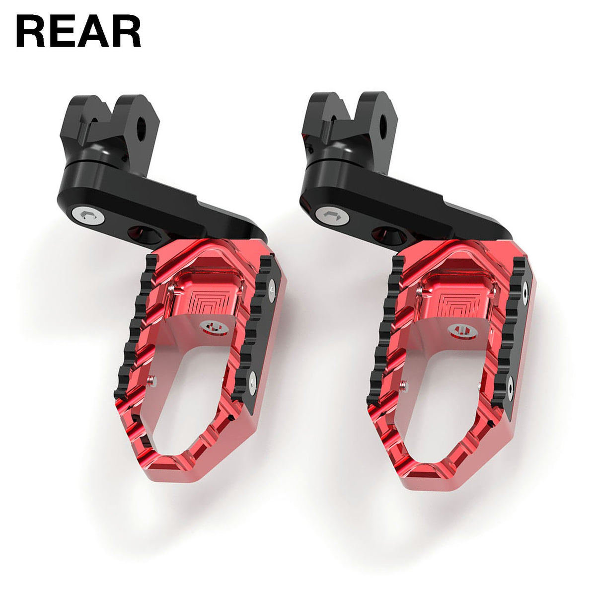 Fits Suzuki GSF650 GSF1200 50mm extension Rear TRC Touring Wide Foot Pegs