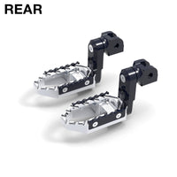 {Passenger}  Fits Yamaha XMAX VMAX 50mm Lowering TRC Touring Wide Foot Pegs
