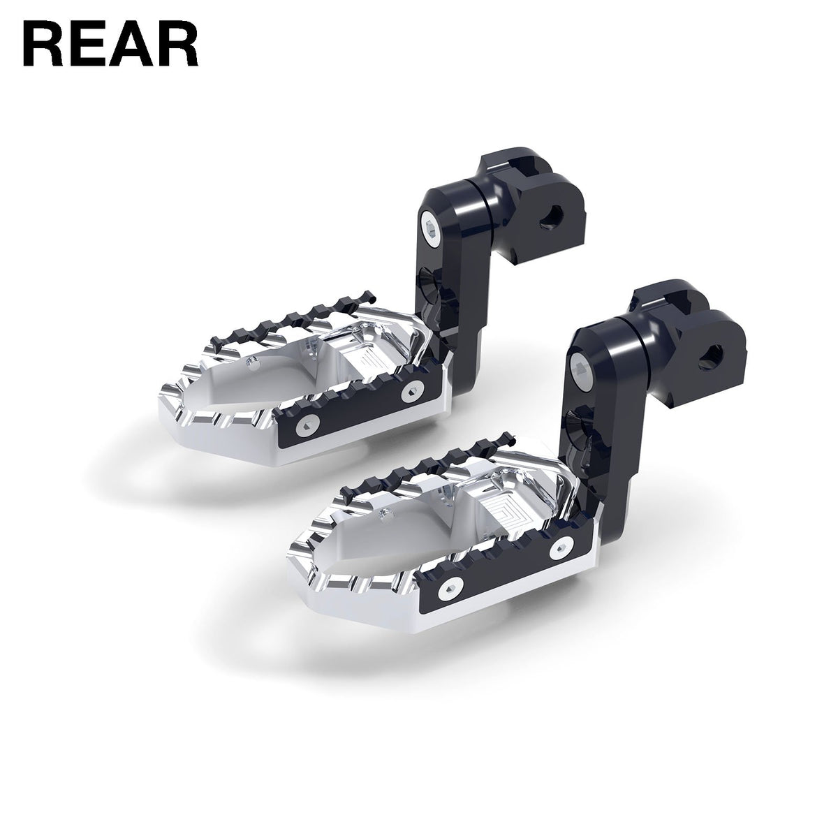 {Passenger}  Fits Kawasaki ZH2 ZX-10R Z E-1 Ninja 7 50mm Adjustable TRC Touring Wide Foot Pegs