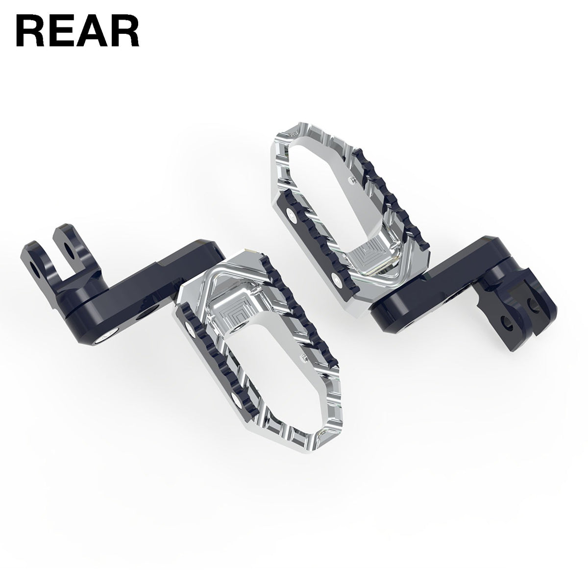 {Passenger}  Fits Harley Davidson Dyna 50mm Lowering TRC Touring Wide Foot Pegs