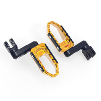 {Rider}  For Yamaha XJR1300 XSR900 TDM850 TRC Touring 50mm Multi-Step Wide Foot Pegs