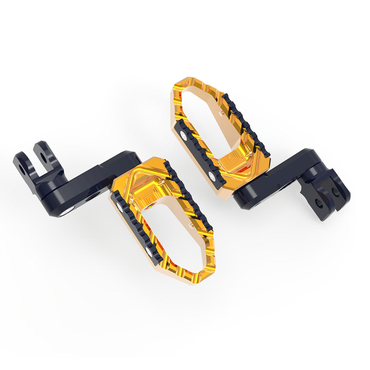{Rider}  For Yamaha XJR1300 XSR900 TDM850 TRC Touring 50mm Multi-Step Wide Foot Pegs