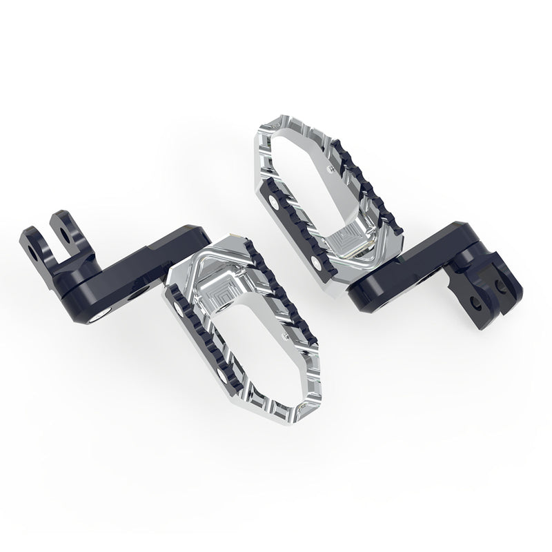 Fits Suzuki GSX-R 750 GSX-R 1000 600 Front Touring 40mm Lowering Wide Foot Pegs - MC Motoparts