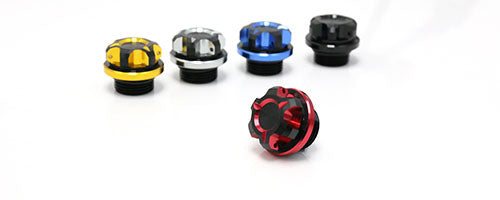 NIMBLE Blue Black CNC Quick Lock Fuel Gas Cap Compatible With YZF R1