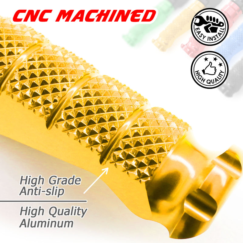 {Delantero} Se adapta a las estriberas R-FIGHT con logotipo grabado Yamaha YZF R6 99-24