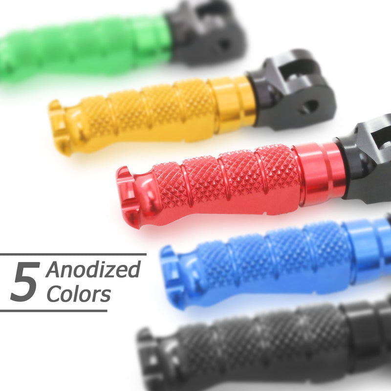 {Delantero} Se adapta a las estriberas R-FIGHT con logotipo grabado Yamaha YZF R6 99-24