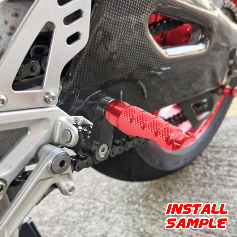 {Trasero} Se adapta a las clavijas de pie R-FIGHT de extensión de 25 mm Aprilia RSV1000 Tuono V4R