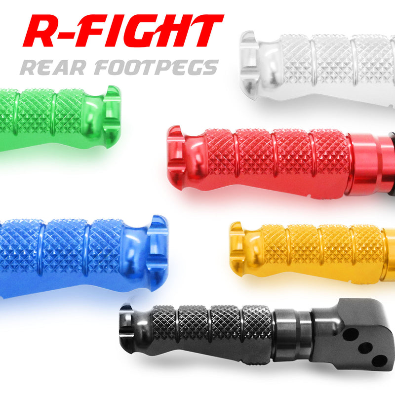 {Trasero} Se adapta a las estriberas R-FIGHT ajustables de 25 mm Triumph America Daytona 675