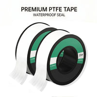Premium PTFE Thread Seal Tape – Waterproof Plumber's Tape for Pipe Fittings & Leak Repair - 2 Rolls (1/2 Inch x 158 Inches)