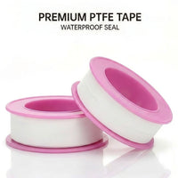 Premium PTFE Thread Seal Tape – Waterproof Plumber's Tape for Pipe Fittings & Leak Repair - 2 Rolls (1/2 Inch x 158 Inches)