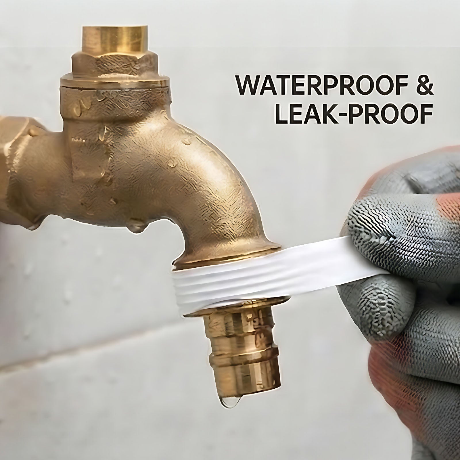 Premium PTFE Thread Seal Tape – Waterproof Plumber's Tape for Pipe Fittings & Leak Repair - 2 Rolls (1/2 Inch x 158 Inches)