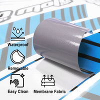 Fit Triumph Street Triple 765 R Logo Moto GP Stripe 17 inch Wheel Rim Sticker - MC Motoparts