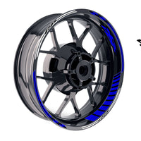 Fit BMW S1000RR Logo GP 17 inch Rim Wheel Stickers Racing Check